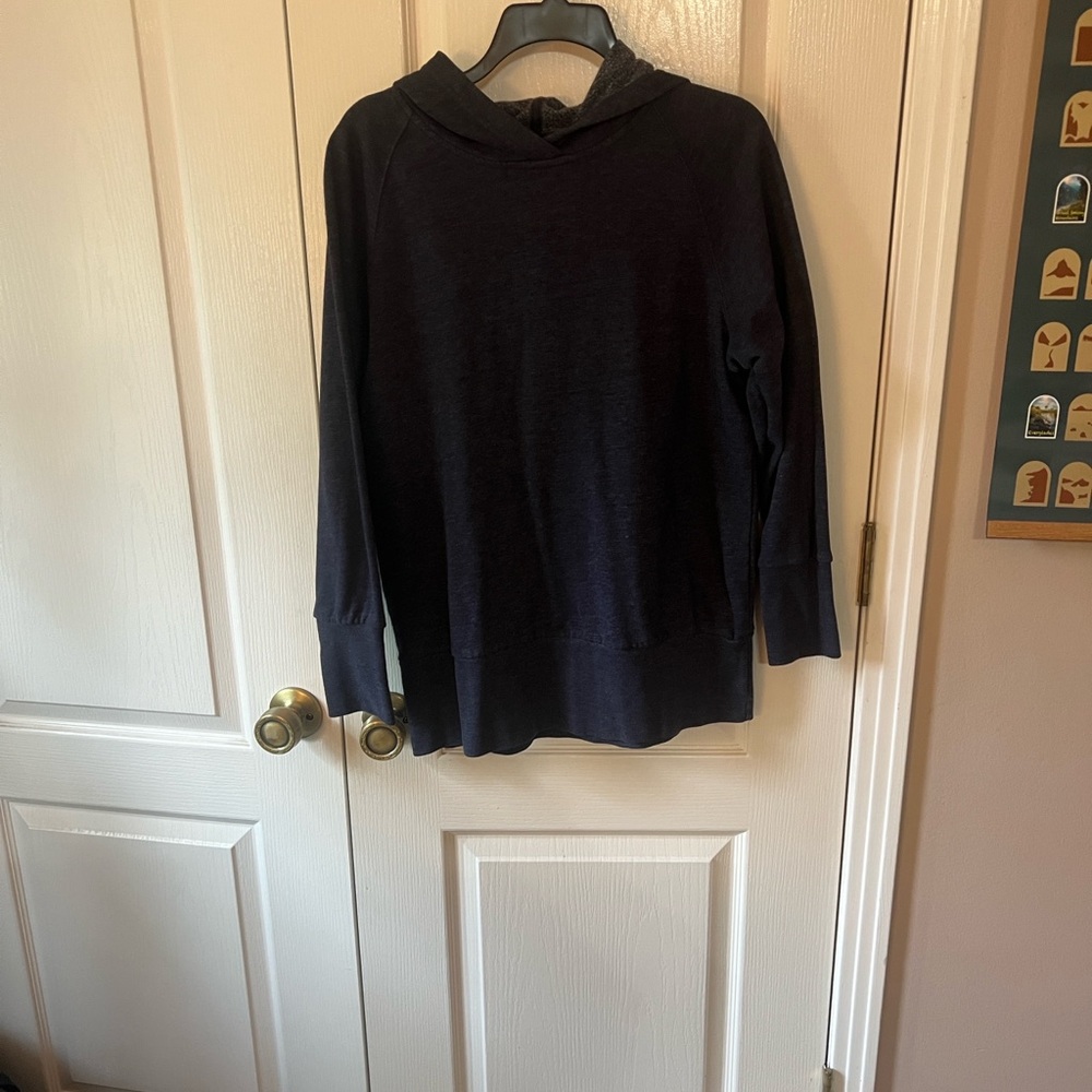 Moda International black Hooded top